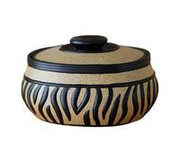 zwxqe Boîte À Bijoux pour Femmes | Organisateur de Stockage pour Colliers à Imprimé Zèbre,Étui à Bijoux en Résine avec Couvercle - pour bagues Boucles d'oreilles Femmes Filles mariées Mariage Chambre