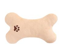 zwxqe Bone Shaped Dog Pillow, Soft Washable Pet Cushion, Calming Cat Pillow with Plush, Soothing Puppy Cuddling Toy, Gentle Kitten Sleeping Support and Therapeutic for Small Puppies