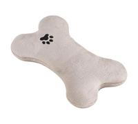 zwxqe Bone Shaped Dog Pillow, Soft Washable Pet Cushion, Calming Cat Pillow with Plush, Soothing Puppy Cuddling Toy, Gentle Kitten Sleeping Support and Therapeutic for Small Puppies