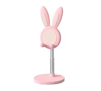 zwxqe Bunny Phone Stand, Rabbit Phone Accessory, Adjustable Phone Holder, Animal Themed Phone Holder, Cute Rabbit Phone Stand, Decorative Phone Holder for Decoration and Bunny Favor Birthday