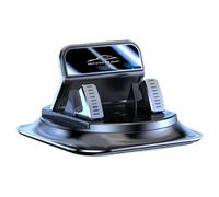 zwxqe Car Adjustable Phone Holder- Portable Non-Slip Mobile Stand, Auto Cell Phone Dash Mount, Navigation Holder Compatible with Car Truck SUV, Secure Grip for Hands-Free Driving, Adjustable Angle