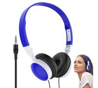 zwxqe Casque de Jeu Filaire, écouteurs Supra-Auriculaires,Casque d'écoute Filaire pour Ordinateur - antibruit Pliable, écouteurs sur l'oreille pour tablettes de téléphones Mobiles