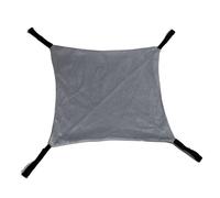 zwxqe Cat Hammock, Adjustable Soft Cat Hammocks, Cage Accessories, Comfortable Rest Sleeping Pad, Double-Sided Kitten Bed for Kittens, Ferret, Puppies, Rabbits, Small Animals
