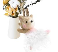 zwxqe Christmas Tree Ornaments Animals, Festive Hanging Craft Pendant Decor, Cute Holiday Accessory for Seasonal Charm, Ideal Decoration Farm Home Garden Offices Or Party Settings