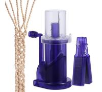 zwxqe Cord Knitting Machine - Hand Cranked Weaving Tool, Portable DIY Craft Device with Smooth for Daily Use Jewelry Making Kit for Anklets Bracelets Necklaces Key Chains Craft Enthusiasts Women