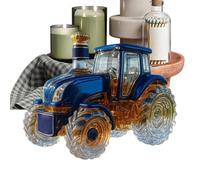 zwxqe Decanters for Alcohol, Glass Tractor Decor, Empty Whiskey Decanter, Tequila Bottle, Home Bar Accessory for Wine, Vodka, Brandy, Home, Office, Men, Dad, Christmas, and Party Favors