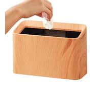 zwxqe Desk Trash Bin, Desktop Garbage Can, Space Saving Dustbin, Compact Modern Design, Easy Waste Disposal, for Car, Room Kitchen, Bathroom, Bedroom, Study Area 181.17 Inch