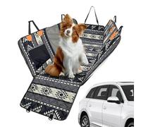 zwxqe Dog Car Seat Cover, Back Seat Hammock, 57.87x53.94 inches Non Slip Travel Protector, Barrier for Pet Cat Kitten Puppies Road Trip Beach Camping Boat Outdoor Adventures Use