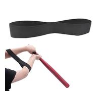 zwxqe Entraîneur de swing de baseball | Équipement de sport de batte élastique | Aide au swing de baseball | Pour échauffement intérieur arrière-cour extérieur équipe de terrain lanceur hommes femmes