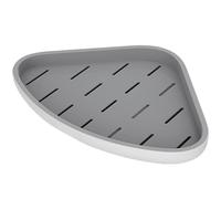 zwxqe Étagère de douche d'angle - Organiseur de douche adhésif - Étagère de | Sans perçage pour gel douche, shampoing, savon, nettoyant pour le visage, dentifrice, cuisine, chambre à coucher, buanderie