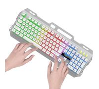 zwxqe Game Mechanical Keyboard | Mechanical Keyboard for Desktop, Light Up Keyboard, Laptop Keyboard, Tactile Keyboard, Fast Response Keyboard Suitable Use for Game Keyboard