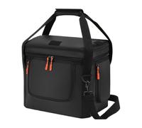 zwxqe Gear Tote, Power Bag, Outdoor Station Storage, Front Organizer Pockets, Waterproof Base Protection, Travel Companion 12.01x13.78x9.84 inches for Men Women Adults Teens Camping Hiking RVing