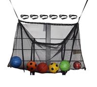 zwxqe Heavy-Duty Pool Float Storage Net with Large Hangable Design, Anti-Sagging Mesh Holder for Poolside Organization, Beach Party Cleanup, Indoor Fence Use, and Floating Debris Removal