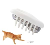 zwxqe Interactive Cat Toy, Pat Activated Moving Toy, Kitten Chasing Prey, Engaging Training & Exercise Tool for Hunting Simulation, Apartment Living, Floor Play, and Boredom
