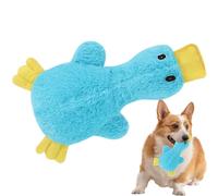 zwxqe Jouet À Mâcher pour Chien - Compagnon Apaisant Et Divertissant,Peluche Couchant avec Bruit,pour Intérieur Salon Balcon Jardin Extérieur Camping