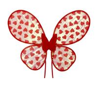 zwxqe Kids Butterfly Wings Costume, Adjustable Fairy Dress Costume, Enchanting Straps Dress Up Accessory for Girls Cosplay Birthday Party Christmas Valentine's Day Photography Props Party Favors