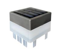 zwxqe Lampe solaire pour poteau | Lanterne d'éclairage chaude et froide | Pour jardin, balcon, piscine, paysage, allée, camping, route, portail, allée
