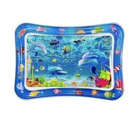 zwxqe Lit à eau pour chat, tapis sensoriel anti-rayures, coussin de jeu d'eau d'intérieur 67 x 48,9 cm, idéal pour enrichir le confort d'été, s'amuser à la piscine pour chatons et petits animaux de