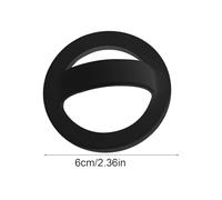 zwxqe Magnetic Phone Ring, Silicone Phone Grip Stand, Compact Lightweight Secure Soft Magnetic Ring Holder for Home Travel Commute Offices Car Desk Outdoors Use, 2.36x2.36x0.98 inch