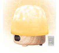 zwxqe Moon Lamp, Led Table Light with Speaker Feature, Remote Control Ambient Nightlight Decor, Nursery Bedroom Dorm Desk Living Room Travel Party Camping and Birthday Celebration Setup
