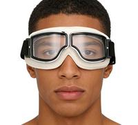 zwxqe Motorcycle Riding Glasses, Soft Padded Sports Goggles, Protective Eyewear with Anti Slip Strap, Adjustable Strap Sports Eyewear, Outdoor Racing Cycling Glasses for Men Women Motorcycle Use