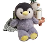 zwxqe Panda Stuffed Animal - 16 inch Plush Pillow Doll Cute Toy for Kids, Ultra Soft Cuddly Design with Expression, Decorative Throw Cushion for Bedroom Sofa Car Bed Birthday Present, 9.84 inches