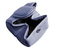zwxqe Porte-monnaie, pochette de rangement en cuir synthétique avec boucle, organiseur d'accessoires cosmétiques, 7,5 x 7,5 cm, sac de rangement de voyage pour pièces de monnaie, clés et écouteurs,