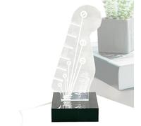 zwxqe Présentoir de médiators de Guitare, Support de médiators Lumineux, Rangement d'accessoires de Guitare, étui Anti-poussière pour médiators de Guitare pour, Affichage Familial, a, Refer to