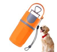 zwxqe Ramasseur de déjections canines avec sac, scooter portable pour chiots, pince à déchets No-Touch, 6,5 x 2,56 x 2,56 x 8,27 cm, outil de ramassage à l'odeur pour chiens de petite, moyenne et