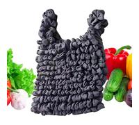 zwxqe Reusable Grocery Bags, Stretch Organizer with Handle, Large Capacity Foldable Shopping Carrier, Durable Washable Design, Multipurpose Tote for Beach Travel Work School Gym Market