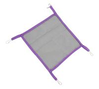 zwxqe Small Animal Hammock, Pet Hanging Nest, Breathable Chew-Proof Shelter, Climbing Exercise, Swing Accessory for Enrichment and Exploring Activities, 12.6x12.6x0.39 inches