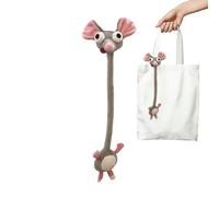zwxqe Stuffed Animal Doll, Cuddly Long Neck Plush Figurine, Cute Plush Animal Decor Bag Strap Accessory for Living Room Bedroom Shelf Table Study Car Girlfriend Wife Friend Sister Daughter Kid Boys