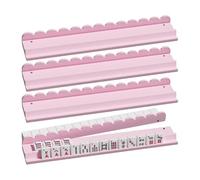 zwxqe Support pour tuiles de Mahjong - Ensemble Magnétique en Bois Antidérapant 4 Pièces - Supports De Mahjong Festonnés pour Table,pour Adultes Camping Pique-Nique Soirée Jeux Fête Réunions