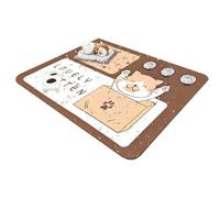 zwxqe Tapis d'Intérieur pour Chiens Imperméable pour Sol - Tapis et Carpettes Imperméables pour Chiens et Chats,Protection Antidérapante Absorbante Alèse pour Éducation Chiot Gamelles