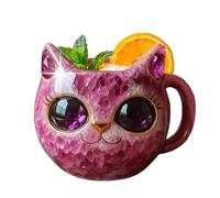 zwxqe Tasse À Café En Minéral - Conteneur À Boire En Forme De Chat - Mug à Thé Décoration Maison,Pour Café Chaud Salle À Manger Enseignants Étudiants Bureau Restaurant Hôtel Anniversaire