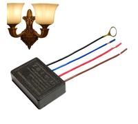 zwxqe Touch Sensor Dimmer- 3 Way Lamp Dimming Switch, Step Less Functional Touch Light Control Module, Replacement Sensor for Wall Lamps, Adjustable Brightness for Home Office Bedroom Lighting