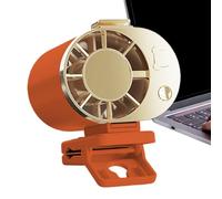 zwxqe Ventilateur portable compact - Appareil à clipser, outil de refroidissement personnel de 1000 mAh pour activités de plein air, article de vitesse, rotation à 360 degrés avec écran LED