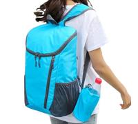 zwxqe Waterproof Hiking Backpack, Foldable, Mountain Bag, Travel Rucksack, 16.54x11.02x7.87 inches, Flexible Adventure Gear for Trekking Scout Portage Trail and Explorers