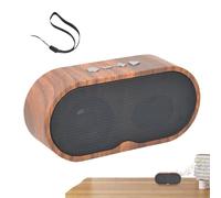 zwxqe Wireless Speaker, Vintage Portable Player, Battery Powered Rechargeable Design, Compact Retro Aesthetic, Versatile Material, Ideal for Indoor Use, Home Decor, Workplace 21.34 inch