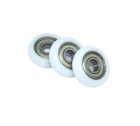 ZWXYKQBXG Roue de rameur 8 x 30 x 9 mm, diamètre extérieur 30 mm, Rouleau Rond en Pom, Compatible avec Le rameur BSR60830-9, roulement à Billes 8 x 30 x 9 mm, revêtement Plastique