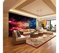 ZWYHYP Grand sticker mural Ciel étoilé Papier mural 3D papier peint autocollant Papier peint photo Décoration murale 250cm×175cm(LxH)