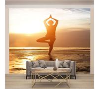 ZWYHYP Grand sticker mural danse Papier mural 3D papier peint autocollant Papier peint photo Décoration murale 250cm×175cm(LxH)