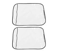ZWZNBL Lot de 2 Protections de siège arrière de Protection de siège de Voiture, Housse de siège de Voiture, Protection de siège, Protection étanche pour siège arrière de Voiture (Transparent)