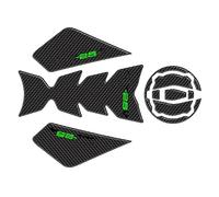 ZX-25R Autocollants Moto 3D Réservoir De Carburant Décalcomanies Côté Boîte Genou Rayure Housse De Protection pour ZX25R ZX 25R