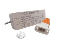 ZXAOMMBEA Alimentation Leddriver Ballast Starter Lampe Plate Downlight Courant Constant 38w48w60w88w(68-96w Big Pin Female Plug)