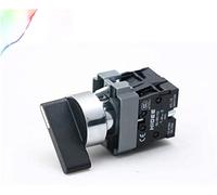 ZXAOMMBEA Encodeur Rotatif 22 mm XB2-BJ33 3 Position 2No Interrupteur électrique à Levier étendu maintenu 50 / 60Hz