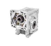 ZXAOMMBEA Réducteur à vis sans Fin NMRV040 for Moteur d'axe 6RK Bride d'entrée 104X104 Axe 1,4 cm Clé 5 mm(104x104 6rk Motor,7.5)