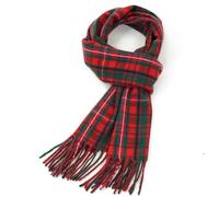 Zxarunas Écharpes d'hiver Écharpe à carreaux tartan super douce luxueuse sensation cachemire unisexe for hommes et femmes écharpes d'hiver héritage cadeau de vacances(Color2)