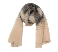 Zxarunas Écharpes d'hiver Écharpe for femme, motif étoile tendance, ombré, coloré, cachemire, chaud, épais, for l'hiver(04)