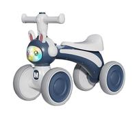 Zxarunas Voiture à Bascule Draisienne d'intérieur et d'extérieur, Trotteur for bébé sans pédales, Roues silencieuses, Premier vélo for Enfants, Lapin Mignon Twister Voitures(Blauw)